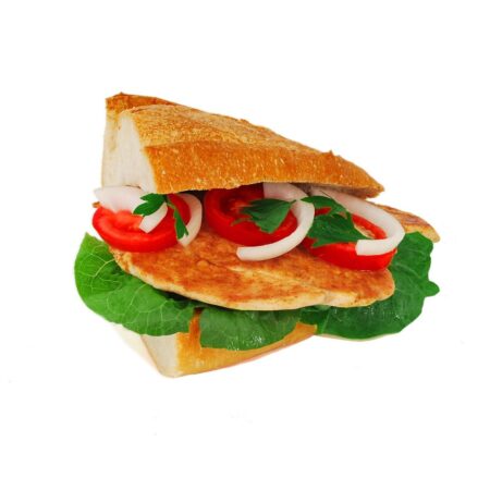 Kanapka z grillowanym kurczakiem